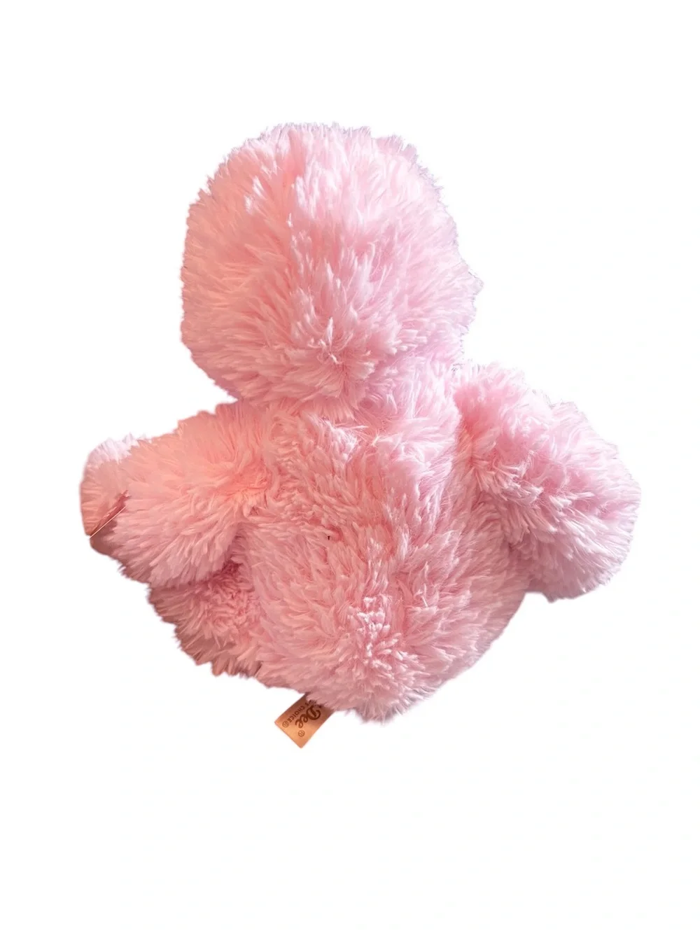 Dan Dee Collector's Choice Pink Sloth with Sheer Pink Neck Bow